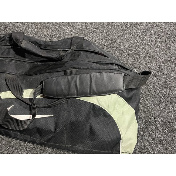 Nike Baseball Bat Bag Black White Swoosh‎ With Handles Storage Carrier - Picture 2 of 14